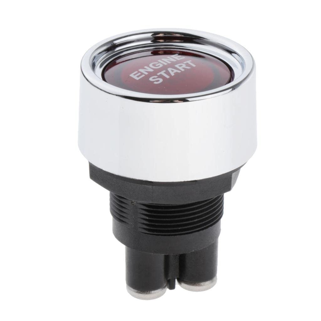 CALANDIS Car Ignition Switch Engine Start Push Button Keyless Entry Starter 12V 5A | Switches & Controls | Interior | Car & Truck Parts