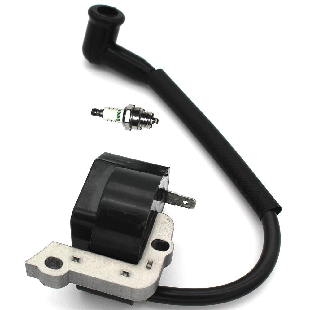Ignition Coil With Spark Plug BM6A For Troy-Bilt TB2BP TB320BV TB15CS Bolens BL100 BL150 Yard Machines Y700 Y700VP Y765 Craftman 316794790 316794791 Parts# 753-04324 - Image 2