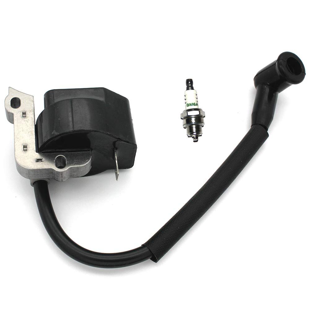 Ignition Coil With Spark Plug BM6A For Troy-Bilt TB2BP TB320BV TB15CS Bolens BL100 BL150 Yard Machines Y700 Y700VP Y765 Craftman 316794790 316794791 Parts# 753-04324 - Image 3
