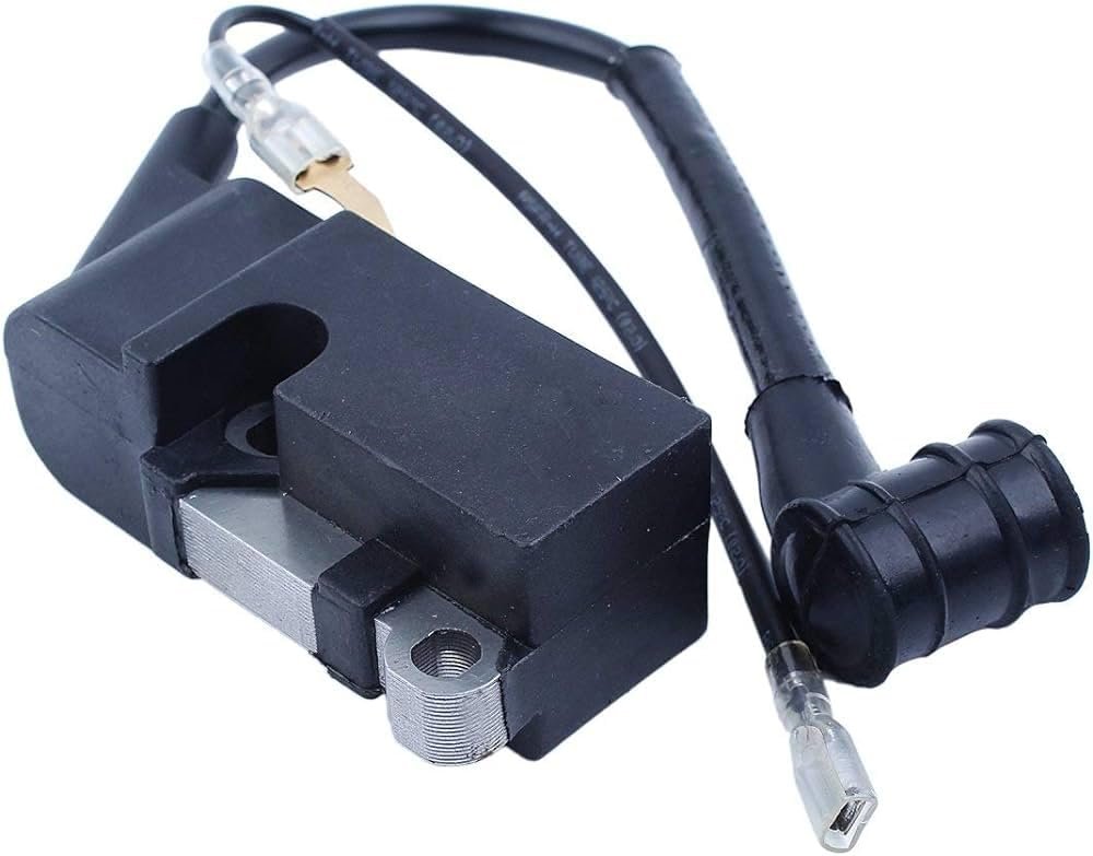 SADAIV NIPUN Chainsaw Ignition Coil Module Magneto for 4500, 5200, 5800 | 2 Stroke Chainsaw Ignition Coil with Spark Plug Lead | Replacement Spare Part