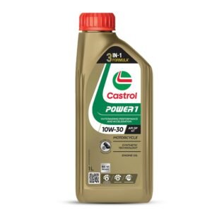 Castrol 3420500 Power1 4T 10W-30 API SL Synthetic Engine Oil for Bikes (1L)