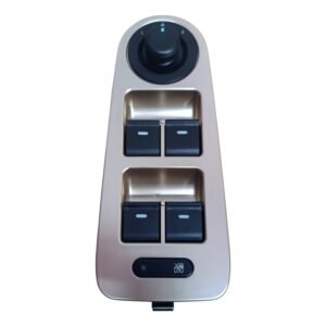 Auto-Ex POWER WINDOW SWITCH Compatible/Replacement for Main Front RH Side (DRIVER SIDE) TATA MANZA With Mirror Adjustment