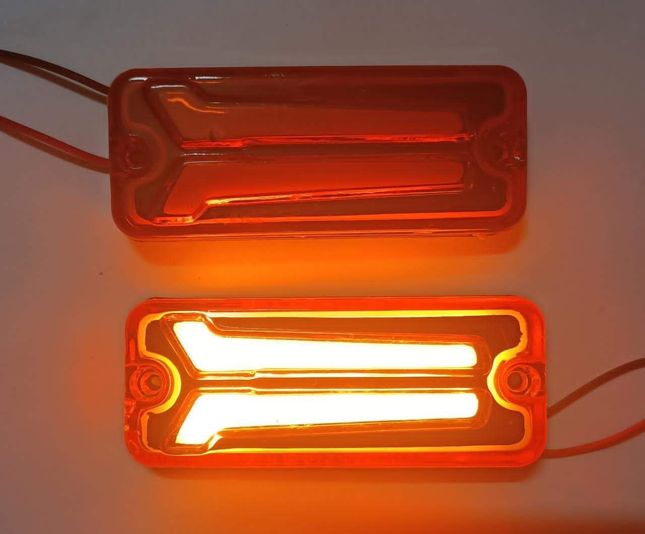 AUTO MT 2PC MARUTI GYPSY LED LIGHT CAR LED Light Side Panel Indicator for All VEHICHLE Maruti Maruti 800 Alto Van Bus Truck Maruti Gypsy King - Image 2