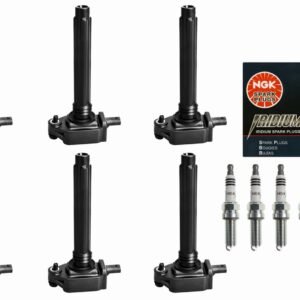HIKARU PARTS 6pcs Ignition Coil Pack and spark plug Replacement for Dodge Chrysler Avenge Charger Durango RAM 1500 Town & Country Wrangler V6 2011-2020 0221504032, UF648, C1791