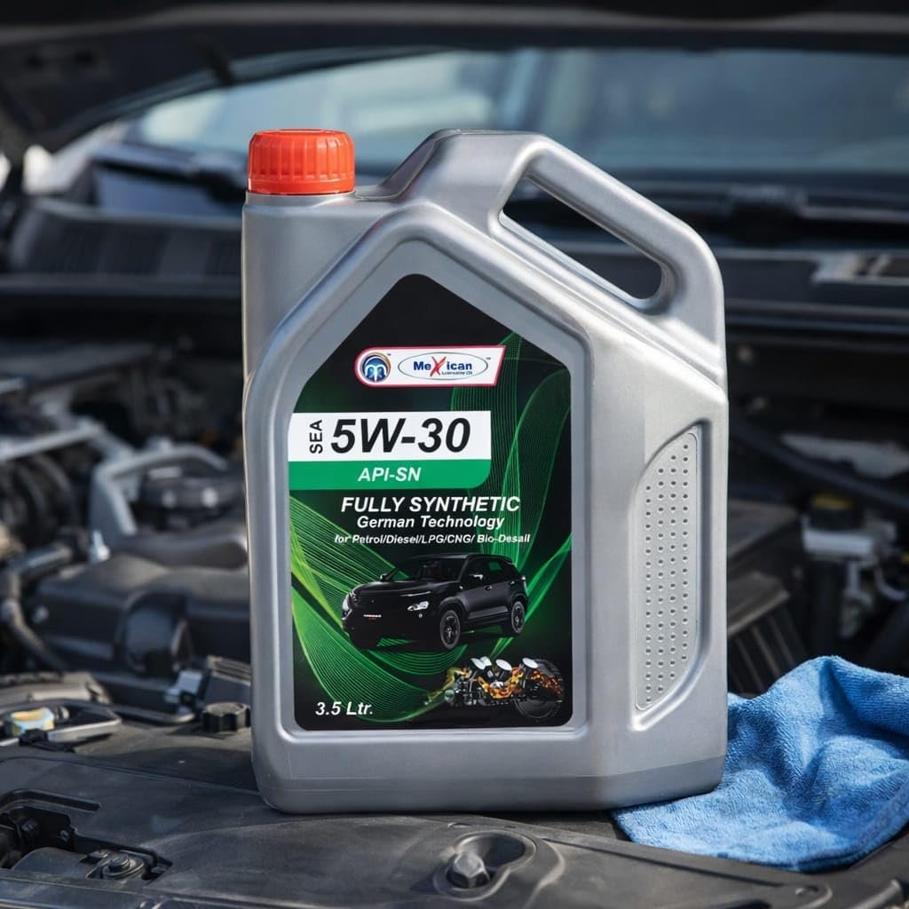 5W-30 Fully Synthetic Engine Oil 3.5L | API SN Car Motor Oil | High Performance Engine Protection | Improves Fuel Efficiency | For Petrol & Diesel Cars | 3.5 Litre - Image 2