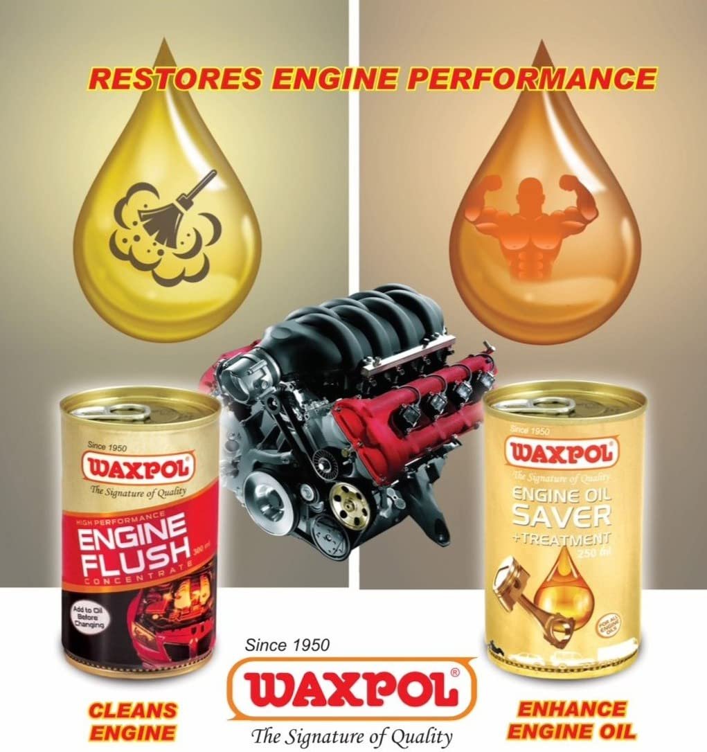 Waxpol Engine Oil Saver & Treatment 250 ml | Reduces Oil Burning & Leakage | Improves Compression | Restores Engine Performance | Car & Bike Engine Additive - Image 3