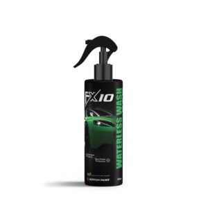 Nippon Paint FX10 Waterless Car Wash Spray 500ML | 2in1 Clean + Wax Protection | Scratch Free Technology Hydrophobic Effect & UV Shield | On the Go Car Cleaning Spray High Gloss Streak Free Finish