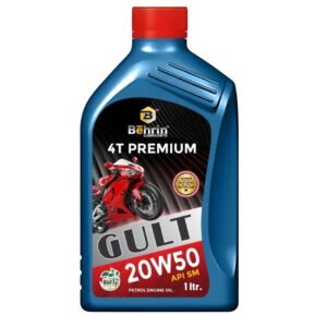 BEHRIN GULT 20W 50 4T PREMIUM LUBRICANTA API-SN BS6 READY Synthetic Blend Engine Oil (1L, Pack of 1) (GULT 20W 50 (1L-P1))