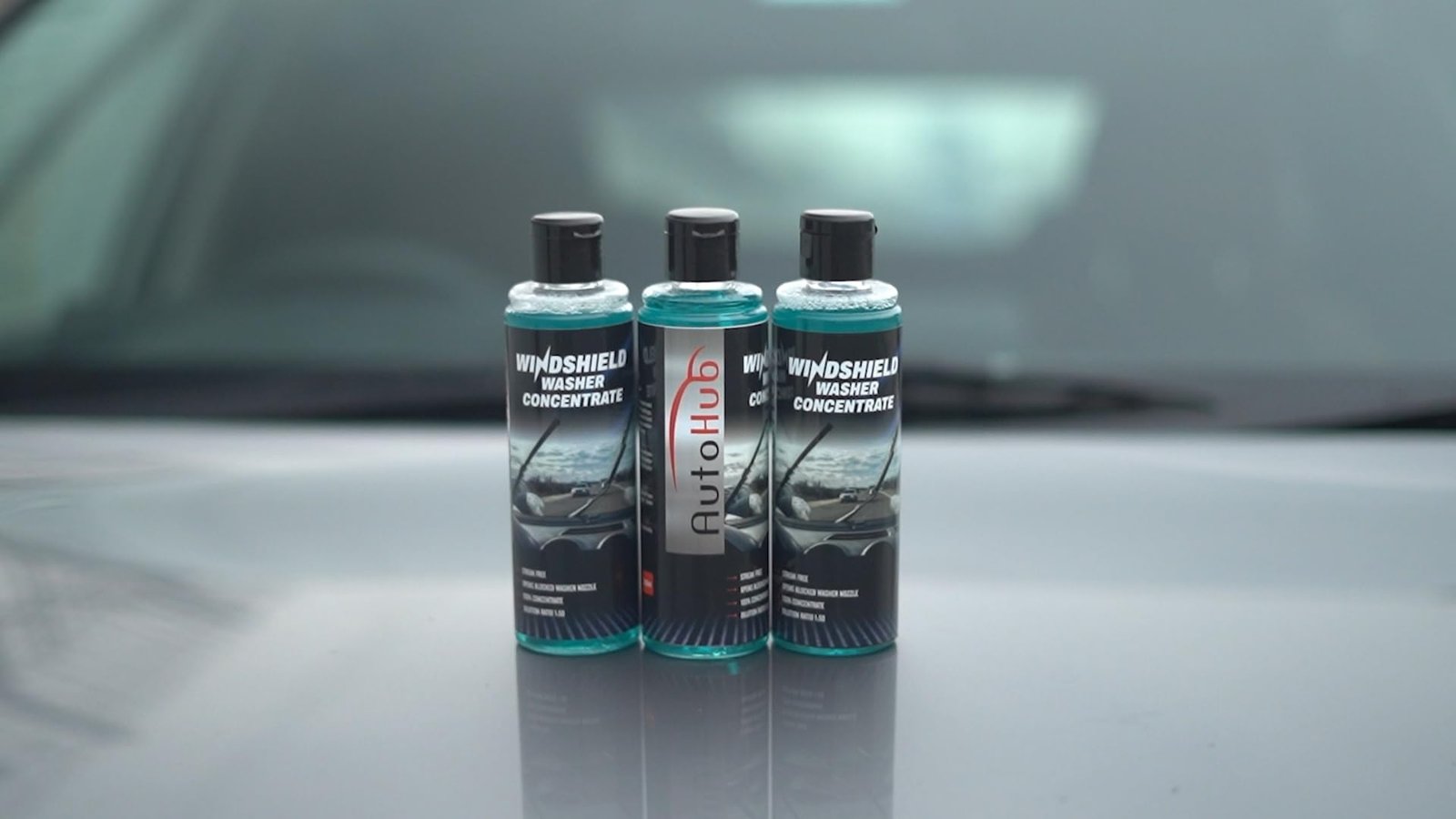 Auto Hub Windshield Washer Fluid for Car, Car Windshield Cleaner Liquid In Concentrate Form (20 ML Enough For 1L Tank) - Instant & Streak Free Car Glass Cleaning from Our Car Wiper Liquid - Image 7