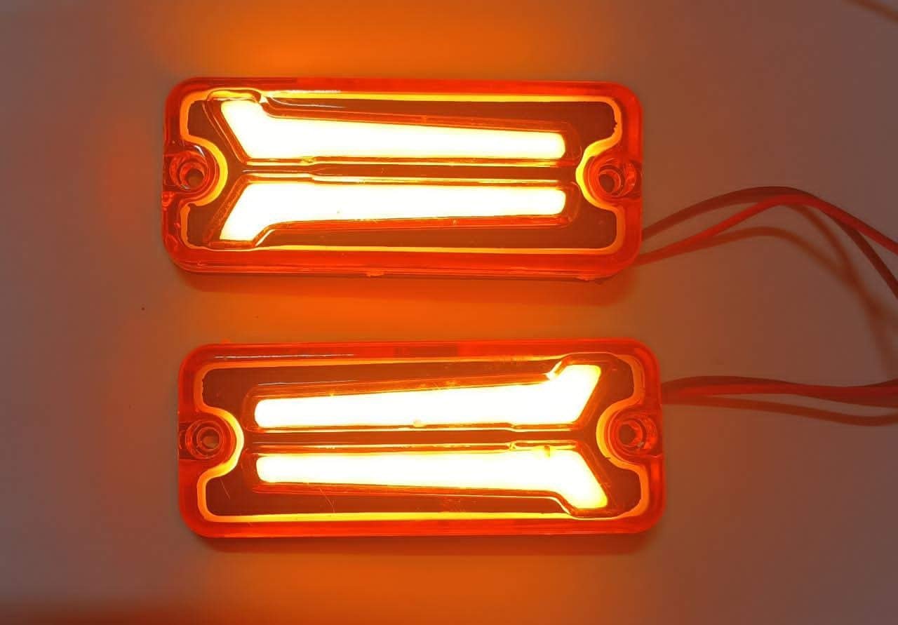 AUTO MT 2PC MARUTI GYPSY LED LIGHT CAR LED Light Side Panel Indicator for All VEHICHLE Maruti Maruti 800 Alto Van Bus Truck Maruti Gypsy King - Image 3