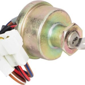 UNO MINDA IGN-7602A Ignition Starter Switch - With Wire New Model (2 Coupler) - with 2 Keys