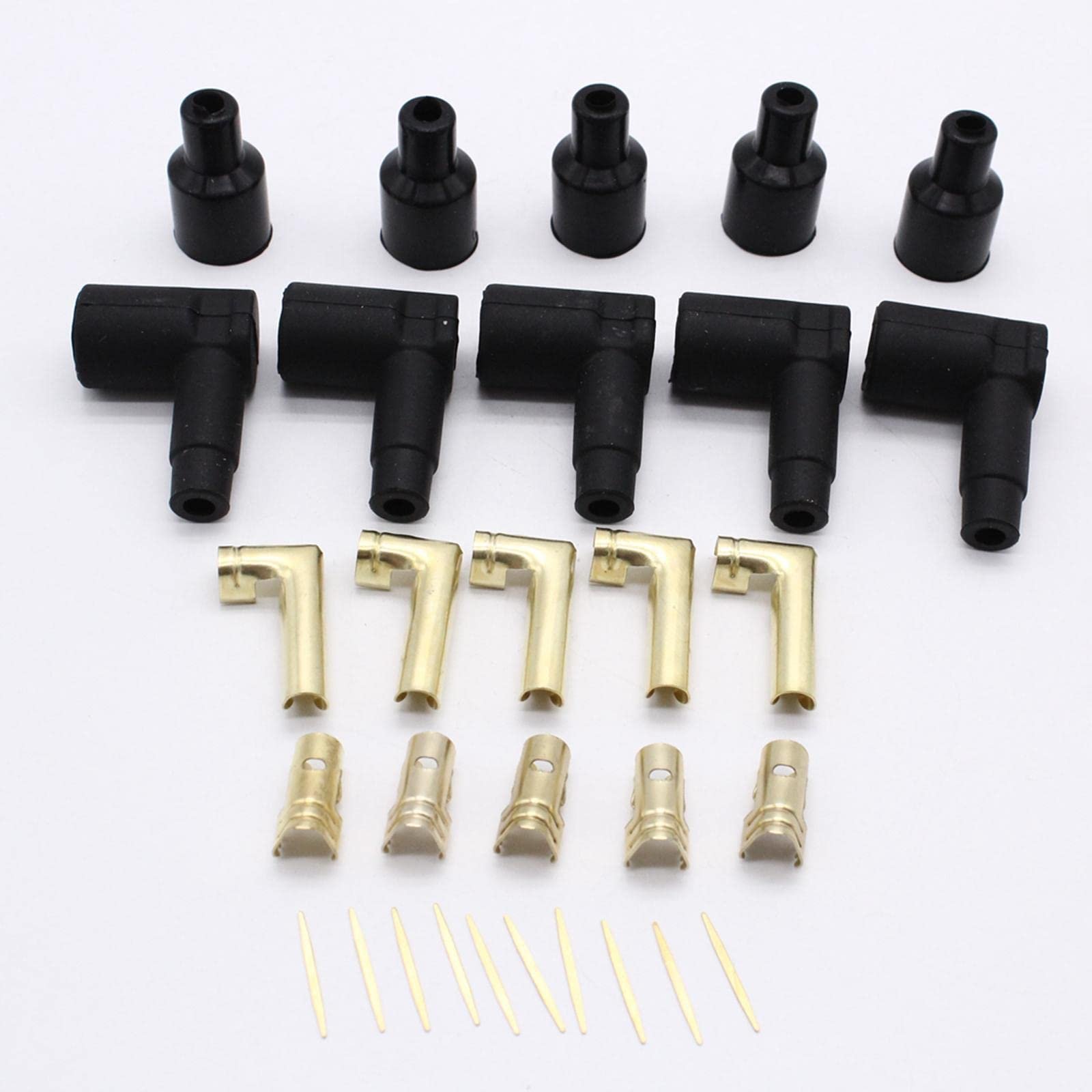 APIRILY® 5 Pieces Coil Spark Plug Coil Boot Terminal Set High Performance | Ebay Motors | Parts & Accessories | Car & Truck Parts | Ignition Systems | Ignition Wires - Image 2