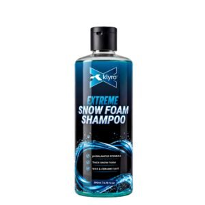 KLYRO Extreme Snow Car Wash Shampoo | pH Balanced Car Cleaning Liquid for Foam Cannon & Bucket Wash | Thick Suds Formula | Wax & Ceramic Safe Auto Cleaning Shampoo 200ML (Pack of 1)