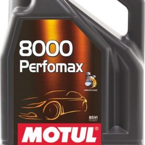 Motul 8000 Perfomax 5W-30-3.5L|Fully Synthetic|Maximum Performance|Suitable for Petrol, Diesel & CNG Cars