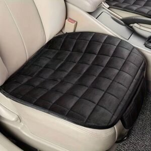 ZUSTPACK Breathable Car Seat Cover Cushion, Black, 60×50 cm, 1Pc