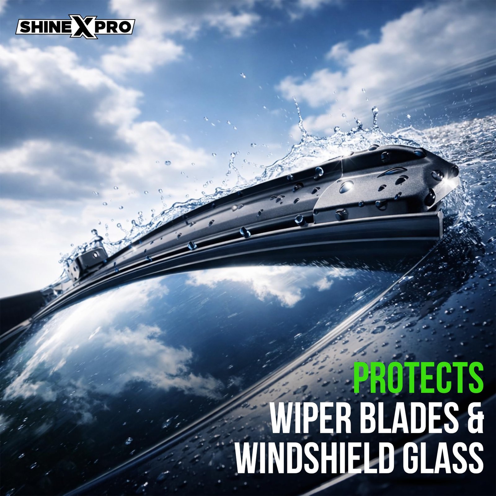 ShineXPro 200mL Windshield Washer Fluid For Car - Car Windshield Cleaner Liquid In Concentrate Form (20mL Enough For 1L Tank) - Get A Streak Free Finish With Our Car Wiper Liquid - Image 4