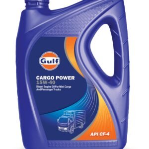 Gulf CARGO POWER 15W-40 API CF4, MB 228.1 | Mini Cargo, Trucks by Tata, Mahindra, Piaggio, Atul etc. | Multi-Grade Engine Oil [3 L] - Pack of 1