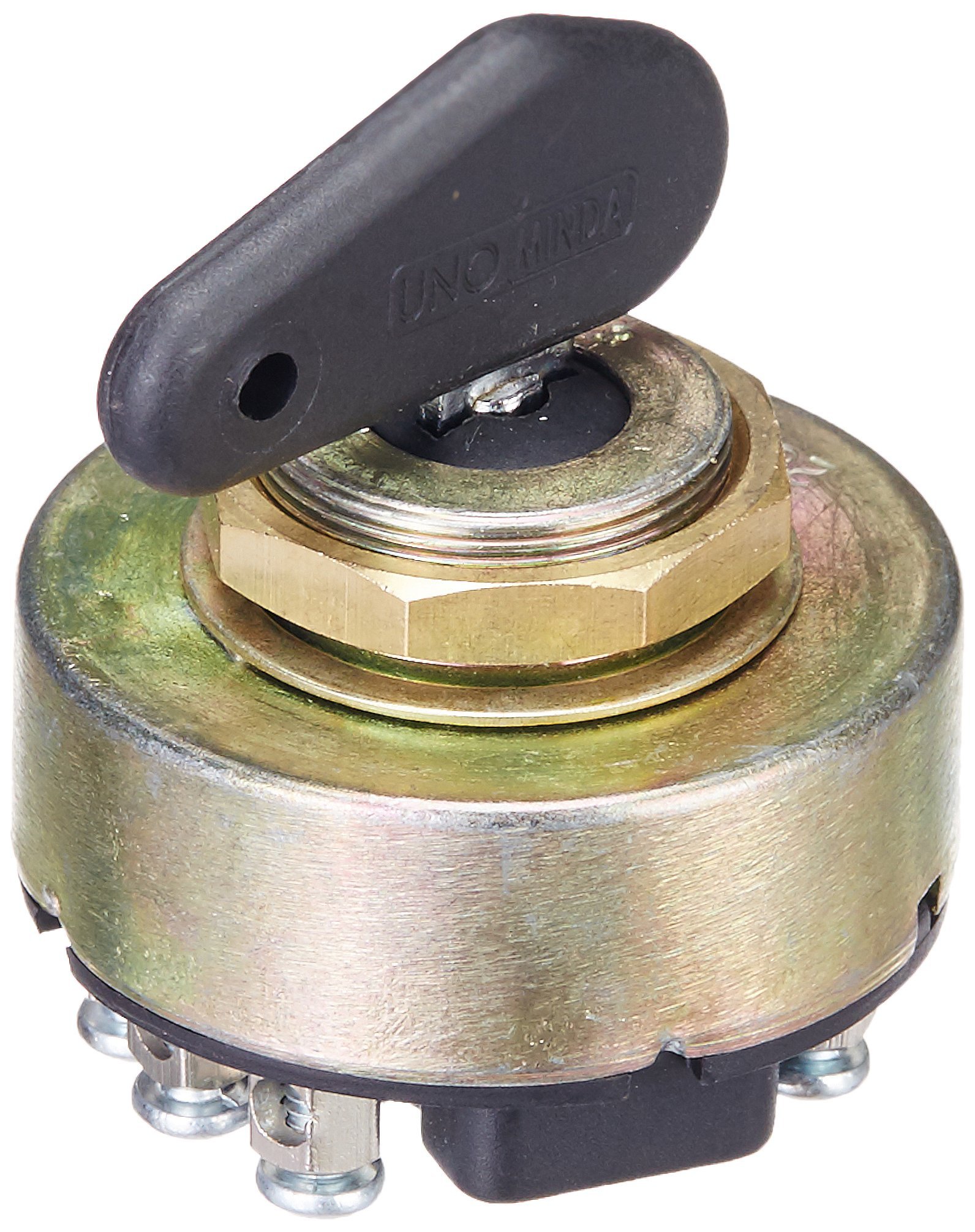 UNO MINDA IGN-7608 Ignition Starter Switch Without Wire with 2 Keys - Image 2