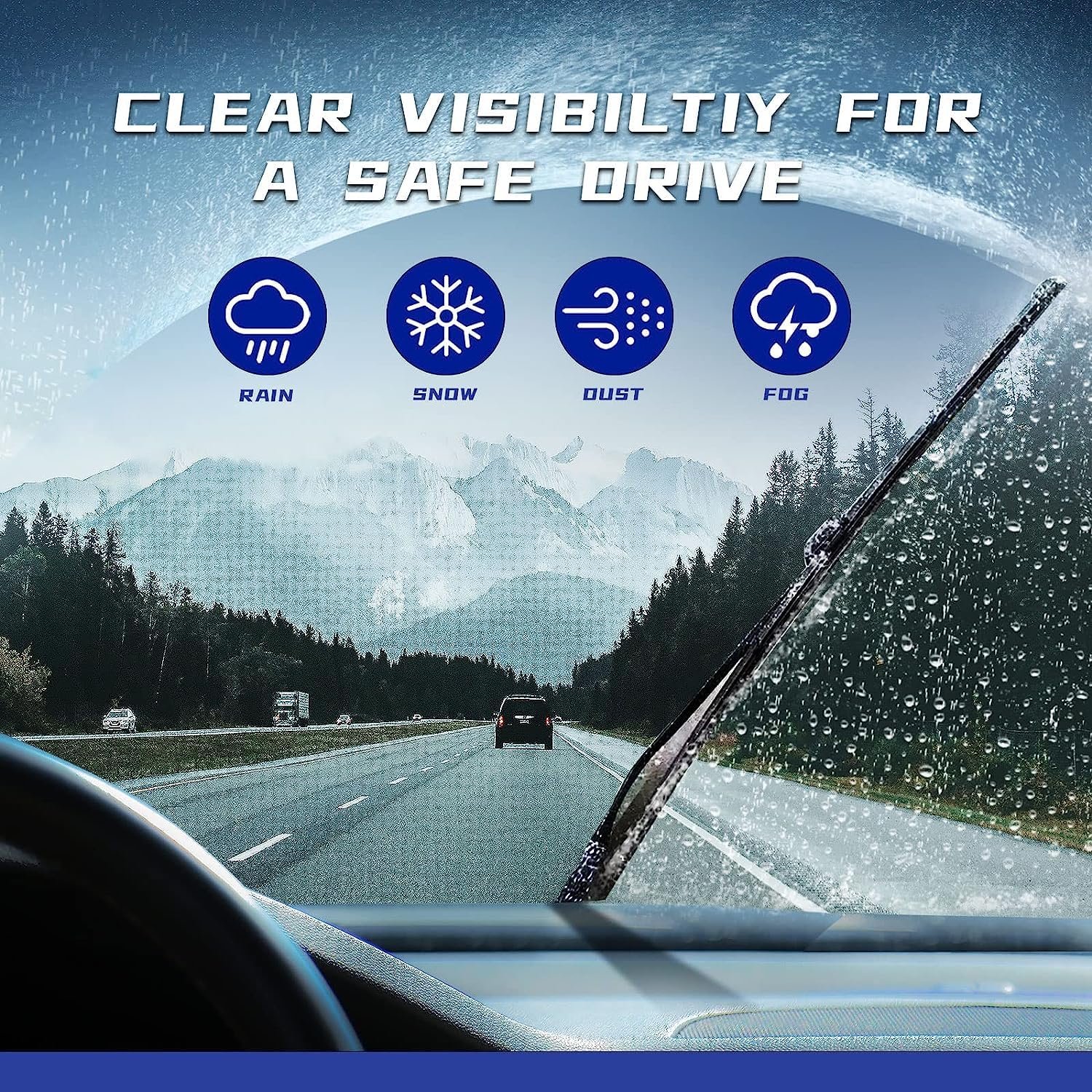 Auto Hub Windshield Washer Fluid for Car, Car Windshield Cleaner Liquid In Concentrate Form (20 ML Enough For 1L Tank) - Instant & Streak Free Car Glass Cleaning from Our Car Wiper Liquid - Image 4