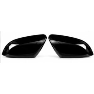 Compatible With Honda Civic 2016-2021 Side Rear View Case Wing Cap Shell Housing Mirror Covers 3m Tape Pasting Style Factroy Style Glossy Black CC-11265