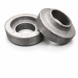 Rear Coil Spring Pad Aluminium Spacer compatible with Mahindra Thar, Suspension Coil Pad, Ground Clearance Increase Spacer, Set of 2