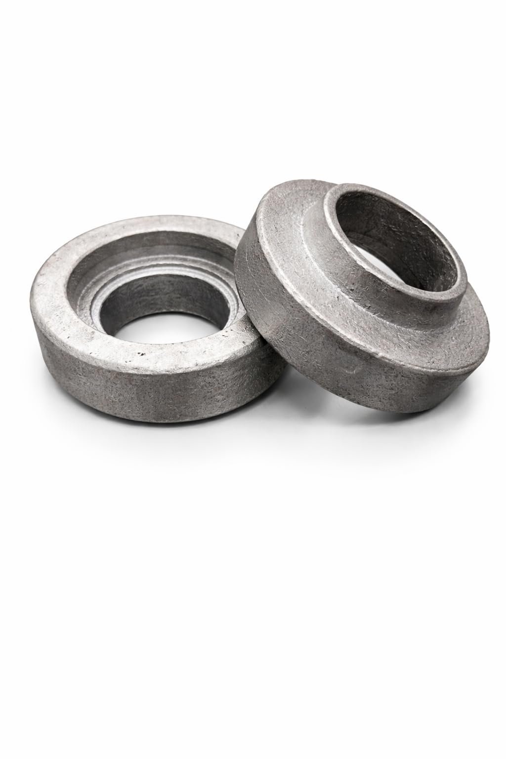 Rear Coil Spring Pad Aluminium Spacer compatible with Mahindra Thar, Suspension Coil Pad, Ground Clearance Increase Spacer, Set of 2