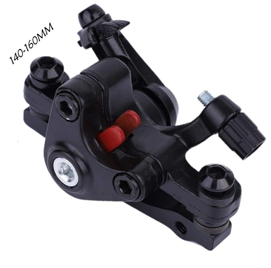 Bicycle Disc Brake Set, Black Metal Caliper with Rotor Plate, Mechanical Brake System for Bikes - Image 5