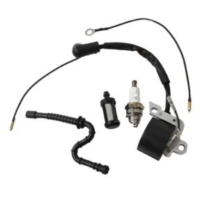 MILAAN Ignition Coil + Spark Plug+Oil Filter+Fuel Filter Fits STIHL MS290 MS310