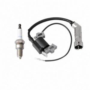 Replacement Ignition Coil and Ignition-Gap Plug Wire Kit Direct-Fit Ignition Coil and Ignition-Gap Plug Kit Ready-to-Install Performance for DIYers, Mechanics, Engine Repair, Workshop, 1 SET