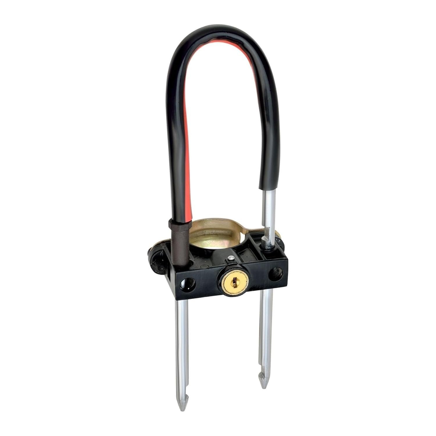 Bike Front Shocker Lock Wheel Lock for Bajaj All Models Black - Image 4