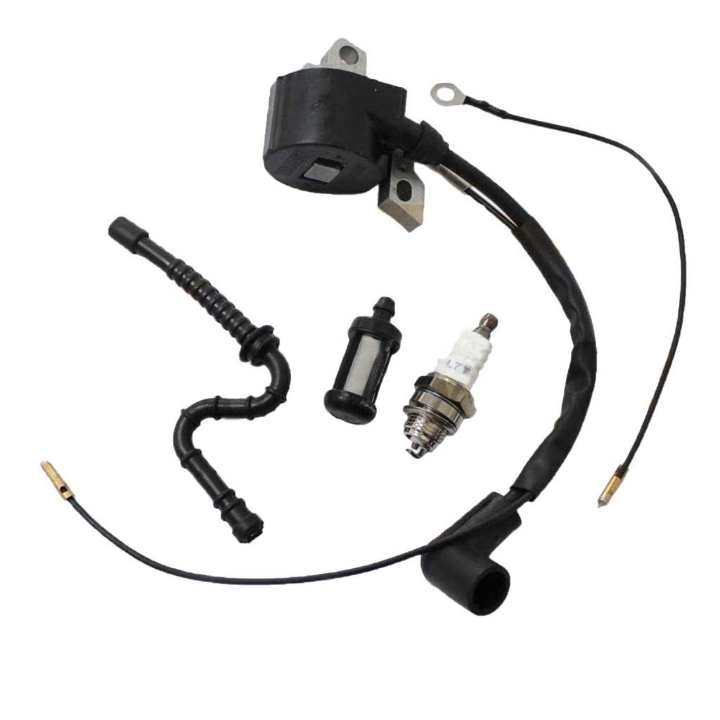MILAAN Ignition Coil + Spark Plug+Oil Filter+Fuel Filter Fits STIHL MS290 MS310 - Image 6