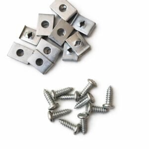 Rock World Electric Scooter Body Panel Clips and Screws Combo, 10 Pieces