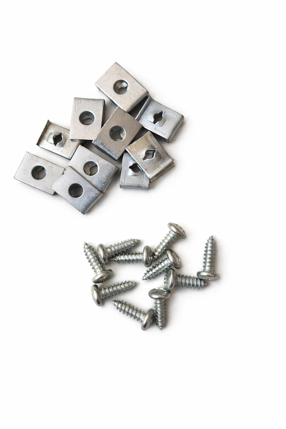 Rock World Electric Scooter Body Panel Clips and Screws Combo, 10 Pieces
