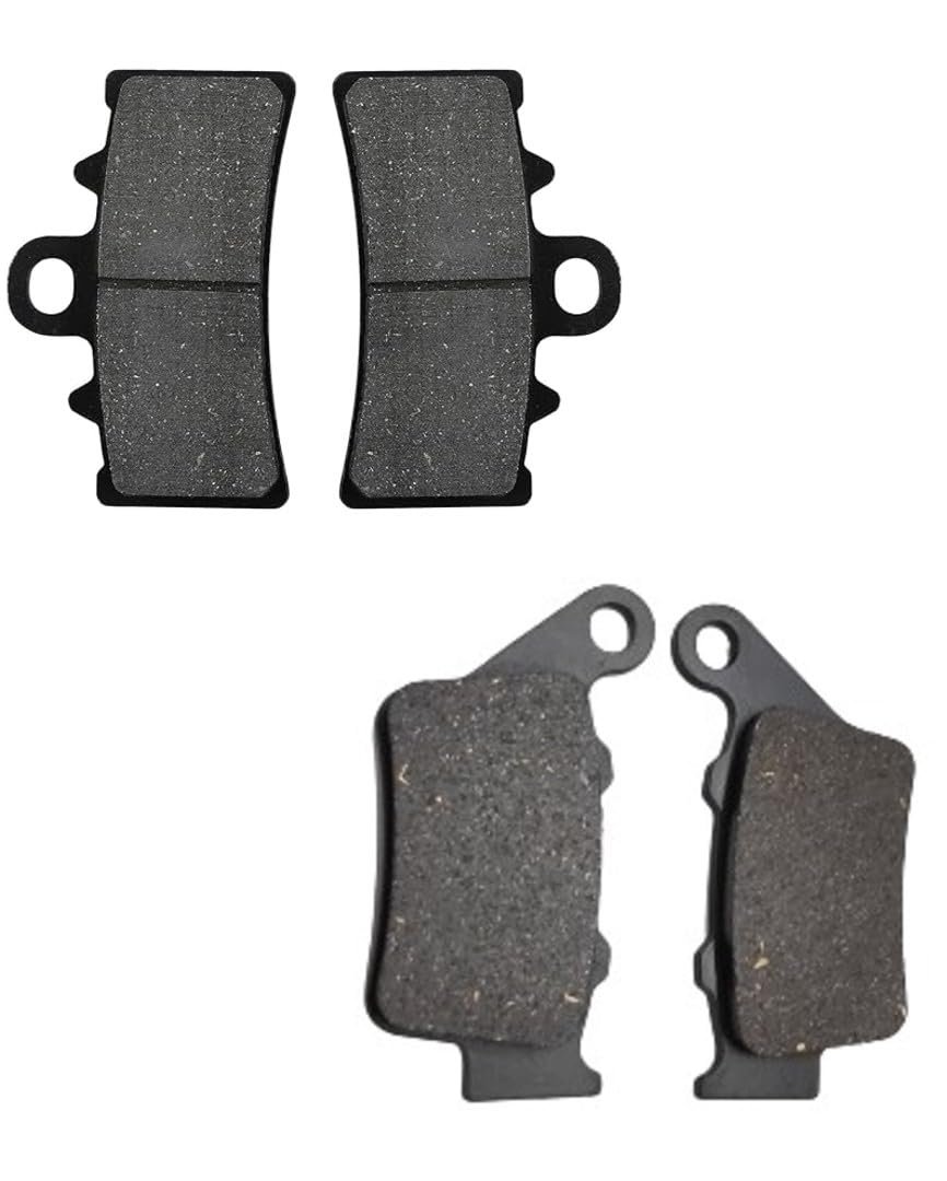 Front and Rear Disc Brake Pads, Compatible with Triumph Speed 400 Motorcycle (TRIUMPH SPEED 400 (COMBO (FRONT+REAR))) (SLDP17+SLDP11) - Image 2