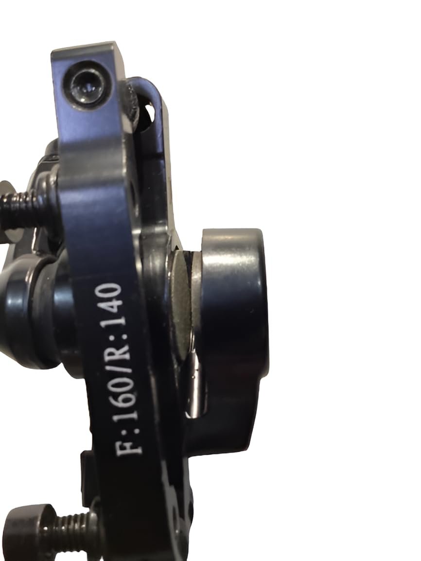 FLORIDA Premium Bicycle mechanical Disc Brake Caliper । Magnetic Brake pads with reliable powerful stopping force F:180/R:160 (black, Rear, 1 pcs) - Image 3