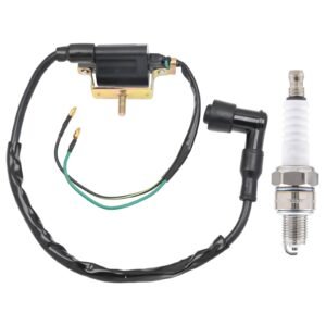 Ignition Coil & Spark Plug for 50cc-125cc ATV Quad Dirt Pocket Bike