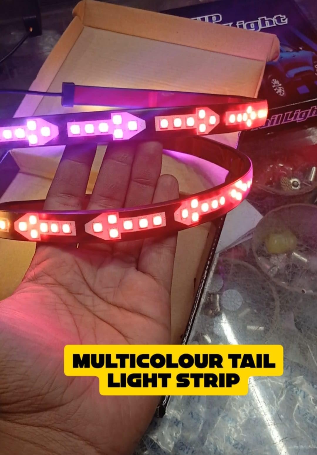 Multicolour LED Tail Light Strip for Car, Pickup and Truck - Image 6