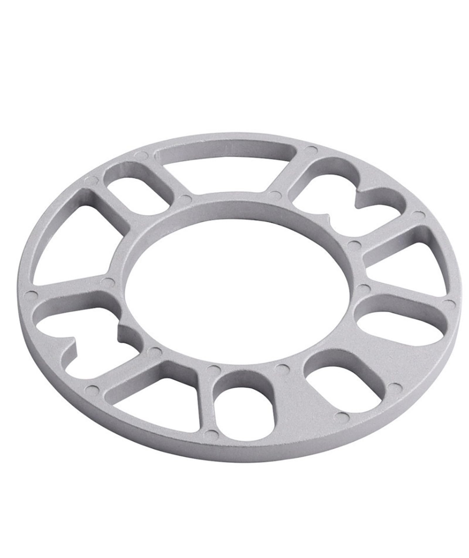 Wheel Spacers for Car, Aluminum Alloy Wheel Spacer, Car Accessories, 8mm Hubcentric Spacer for Car Accessories, Universal Fit for 4 or 5 Lug Wheels, Enhances Stability and Clearance