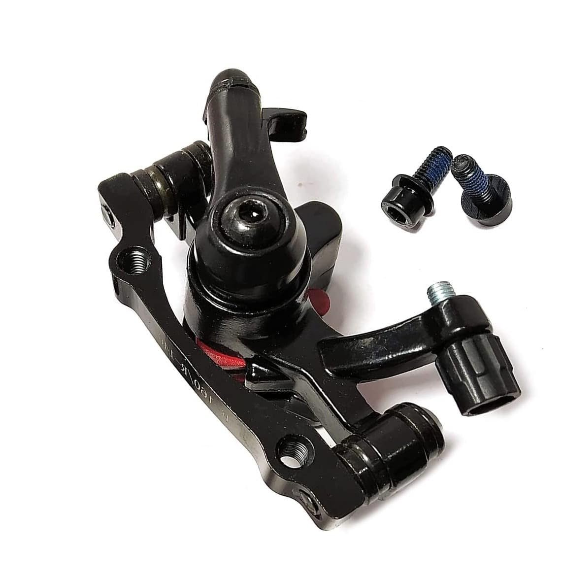 Bicycle Disc Brake Set, Black Metal Caliper with Rotor Plate, Mechanical Brake System for Bikes - Image 4
