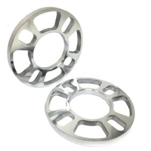 Generic 2 Pieces Universal Wheel Spacer 4 Hole 12mm Thick Aluminum Wheel Adapters