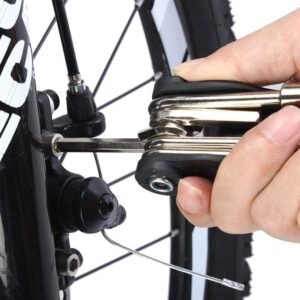 Bicycle Repair Tool Kit | Complete Cycle Tire Repair Set with Patches, Glue & Tools | Portable Emergency Repair Kit for Cyclists