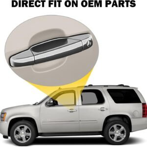 UNEESTORE Car Chrome Door Handle Latch Cover Tripple Chrome for Swift Dzire New 2018