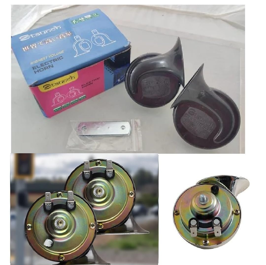 Car Horn 12V 105Db Electric Horn 410Hz/510Hz(1Pair) High/Low Frequency suitable For Alcazar - Image 3