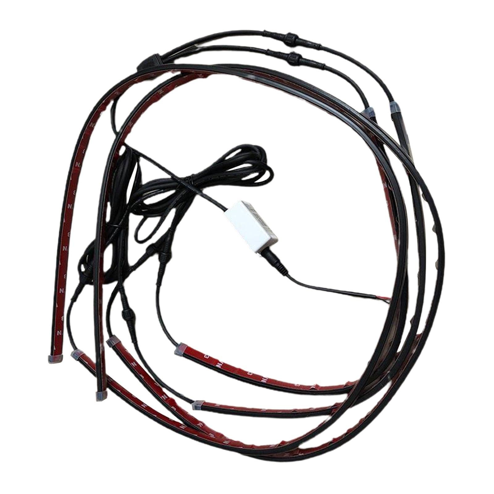 ™ Car RGB LED Strip Light Underbody App Control Chassis Light Normal Colorful | LED Lights | Light Bulbs | Lighting & Lamps | Car & Truck Parts - Image 2