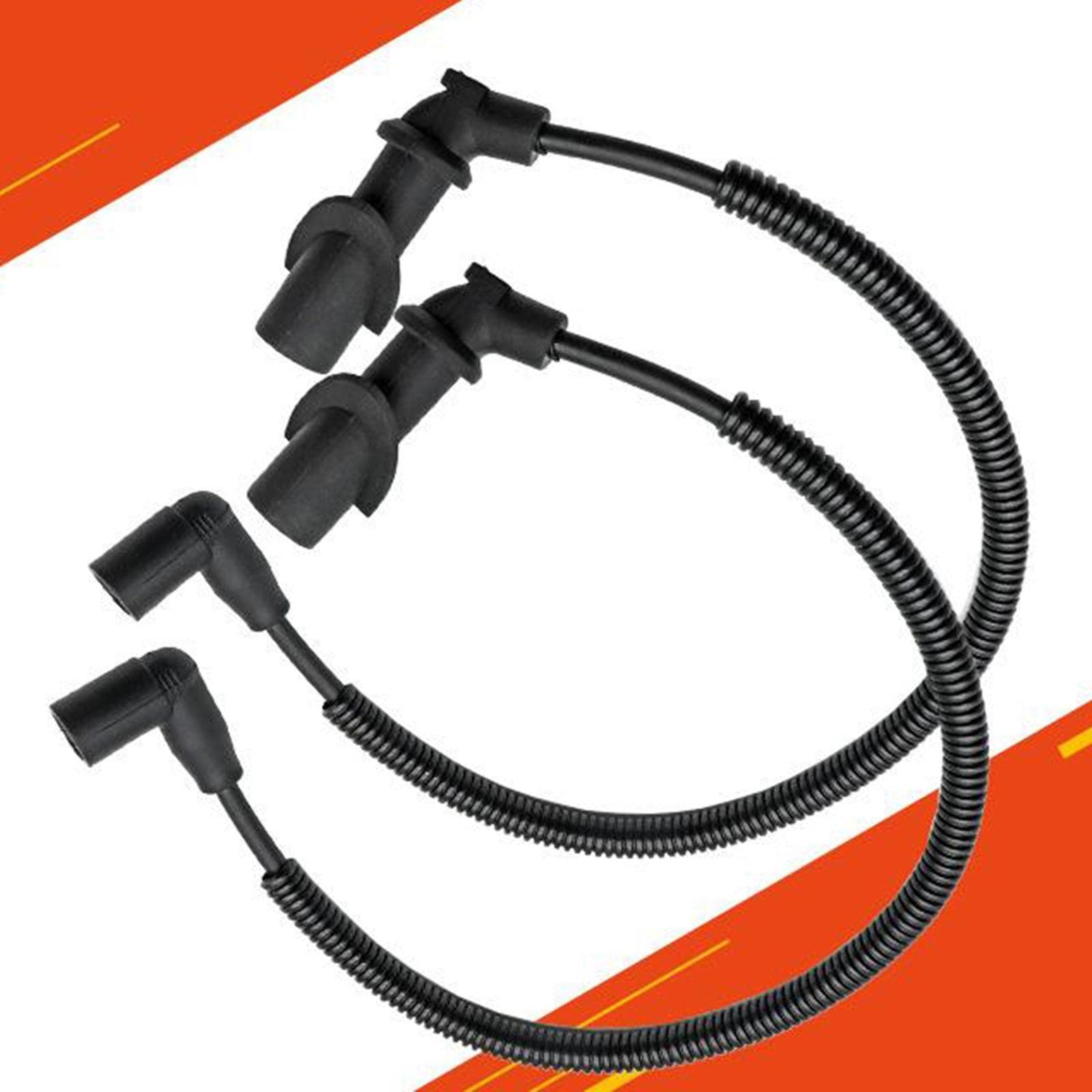 MILAAN 1 Pair Spark Plug Ignition Coil Wires Replaces for Polaris RZR S 800 4012439 - Image 2