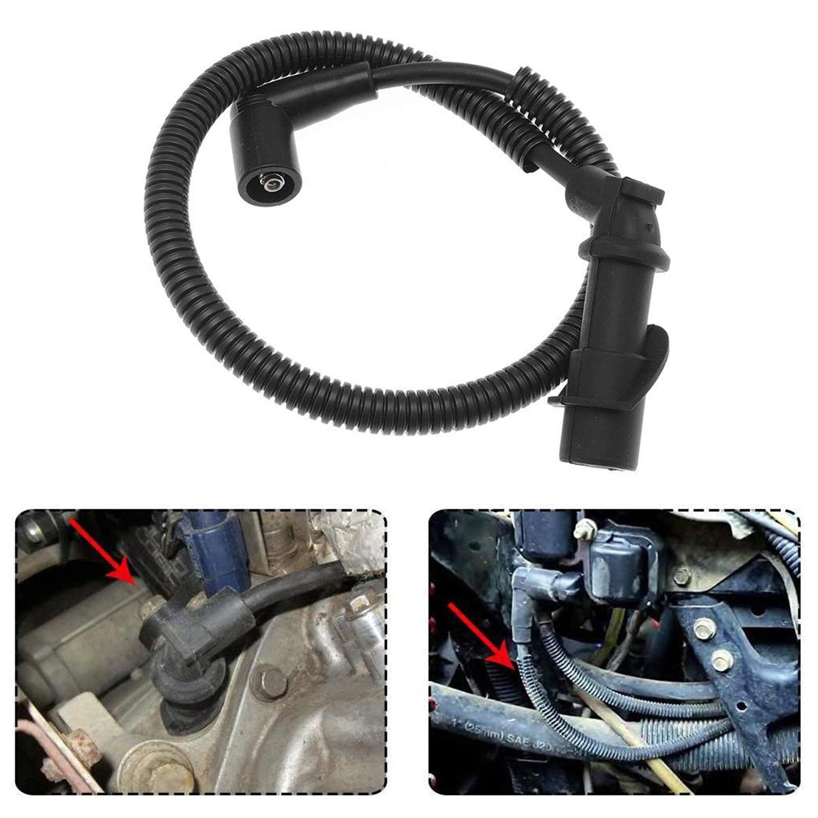MILAAN 1 Pair Spark Plug Ignition Coil Wires Replaces for Polaris RZR S 800 4012439 - Image 5