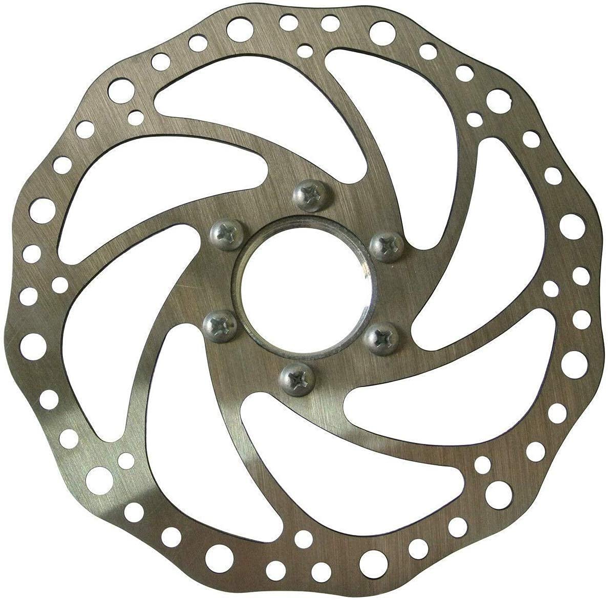 Bicycle Disc Brake Set, Black Metal Caliper with Rotor Plate, Mechanical Brake System for Bikes - Image 6