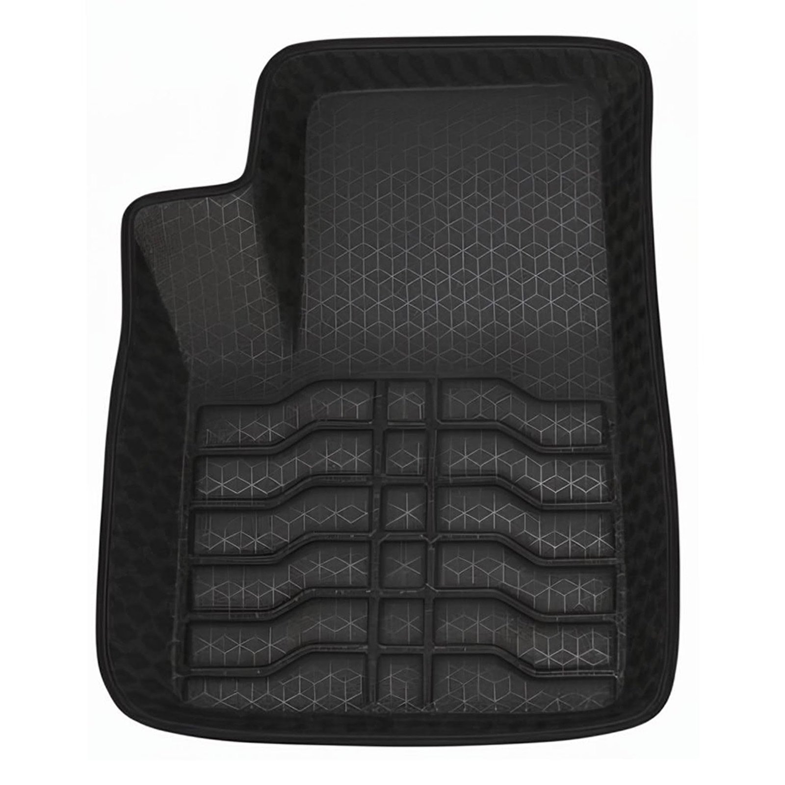 Accessories Premium 4.5D Car Floor Mats Only Compatible with Tata Punch (Year 2021 to 2025) All Model, Set 3 Pcs, 100% Waterproof Tray Shape PVC Foot Mats | Black | 1 Year Warranty - Image 9