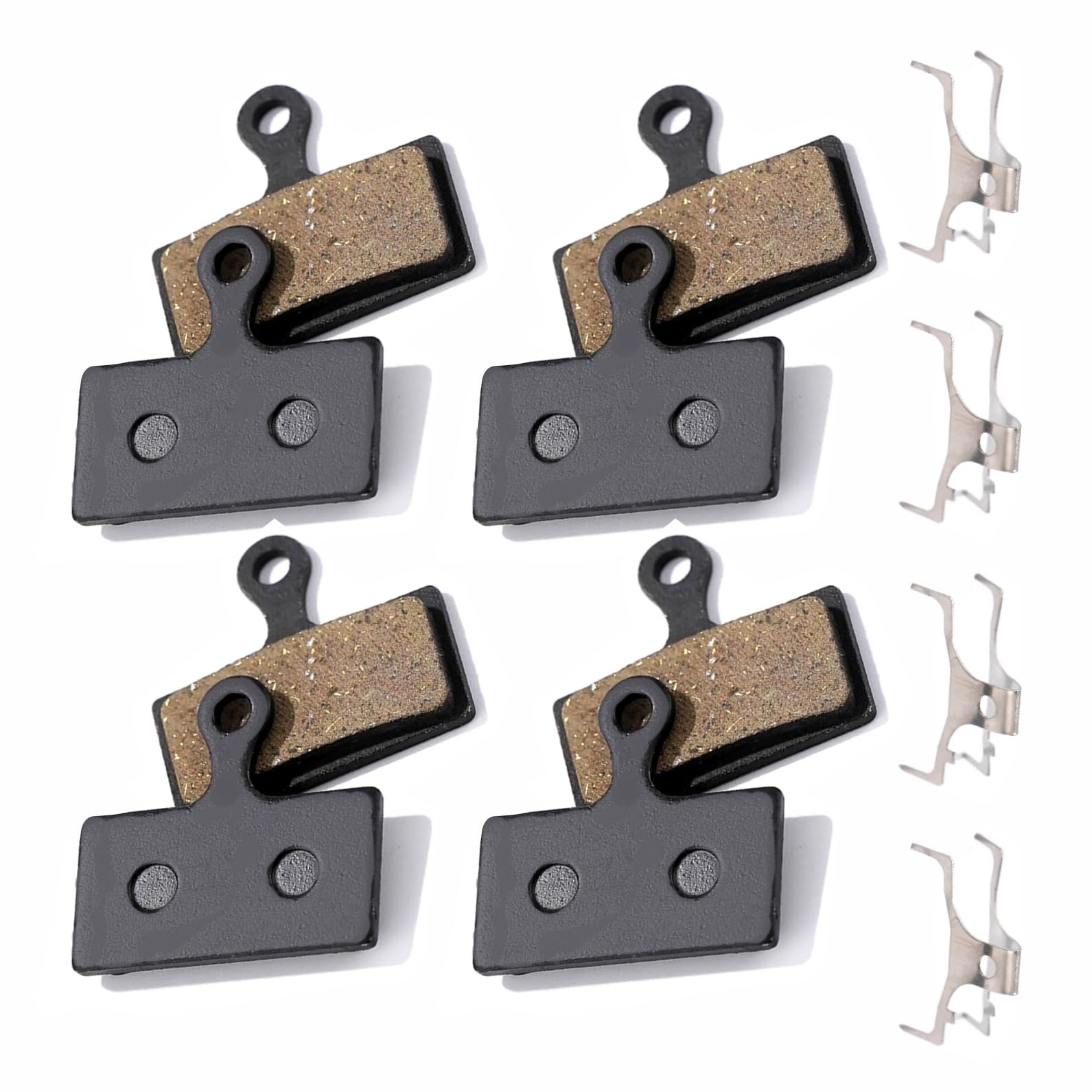 ONBICLE Cycle Disc Braking Pads 4Pair MTB Mountain Resin Disc Brake Pads Bicycle Disc Cycle Brake Pad Disc Machine Pad