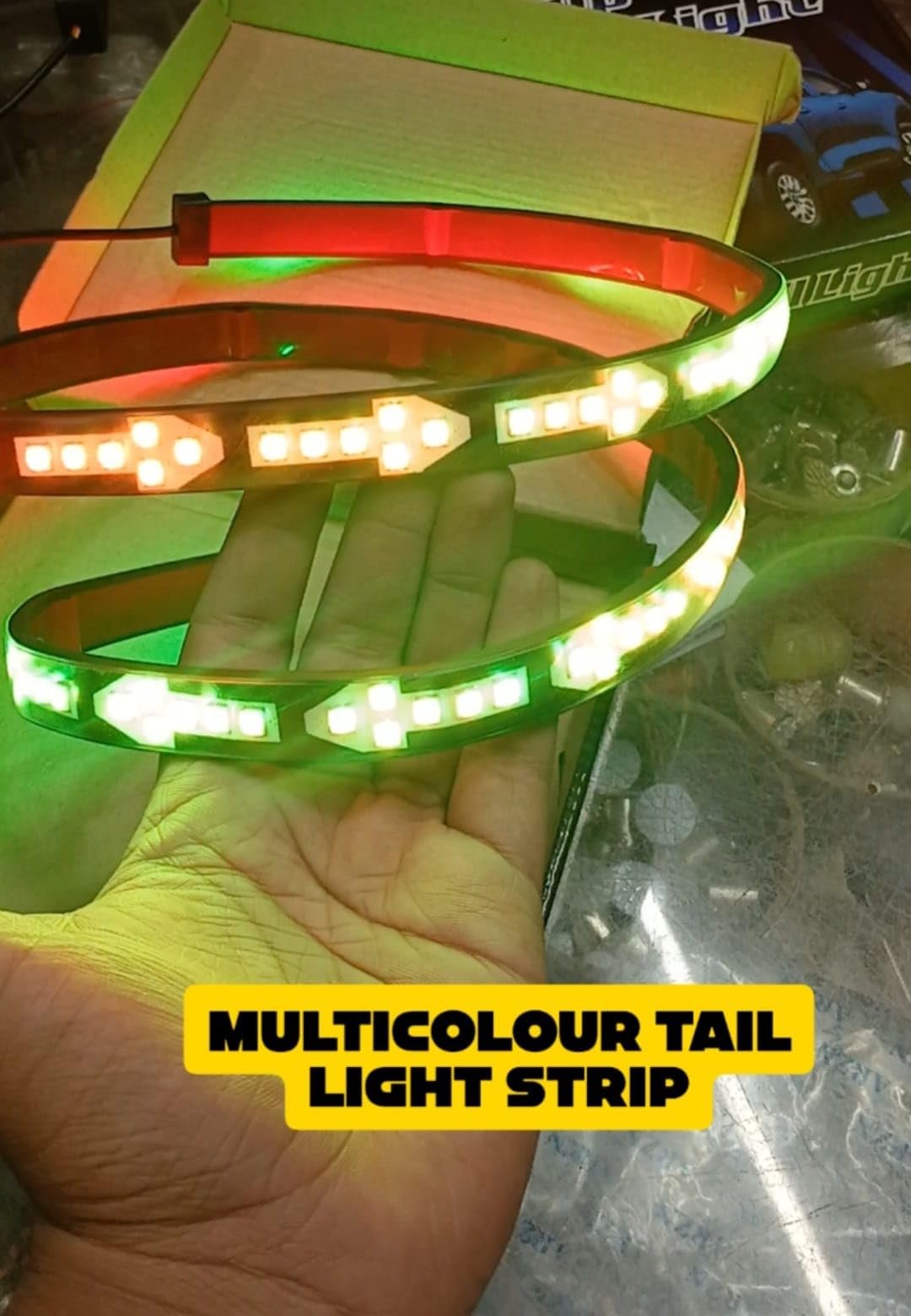 Multicolour LED Tail Light Strip for Car, Pickup and Truck - Image 2